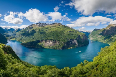 Geiranger, Stryn et vues du Mont Dalsnibba